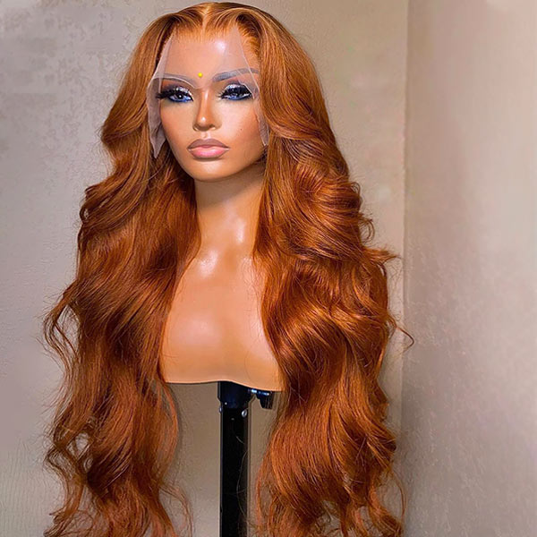 MOON HAIR Cooper Brown Wig Pre-plucked Body Wave 13×4&13×6 Lace Front Wigs Luxurious Customization #350